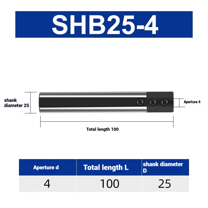 1130-MUR Small Bore Bore Cutter Small Bore Boring Bar Integral Tungsten Carbide SBUR6 90 Degree Flat Bottom Small Bore Bore Cutter Shandong Denso Pricision Tools Co.,Ltd.